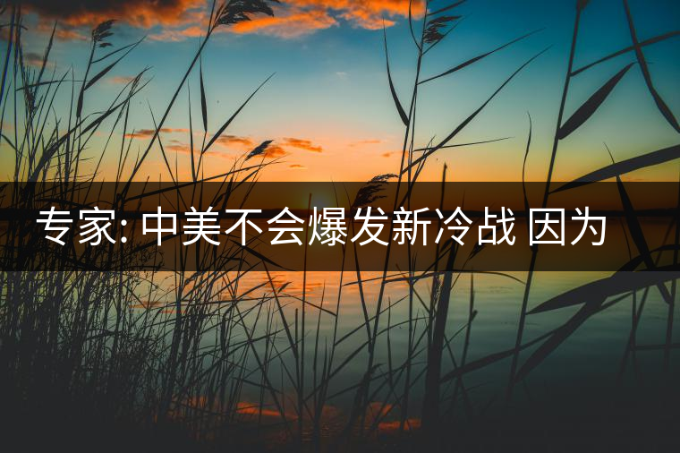 專家: 中美不會(huì)爆發(fā)新冷戰(zhàn) 因?yàn)槊绹?guó)沒(méi)那能力 專家: 中美不會(huì)爆發(fā)新冷戰(zhàn) 因?yàn)槊绹?guó)沒(méi)那能力