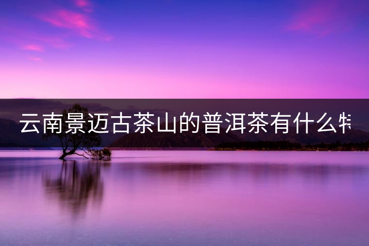 云南景邁古茶山的普洱茶有什么特點?云南景邁古茶山的普洱茶有什么特點？