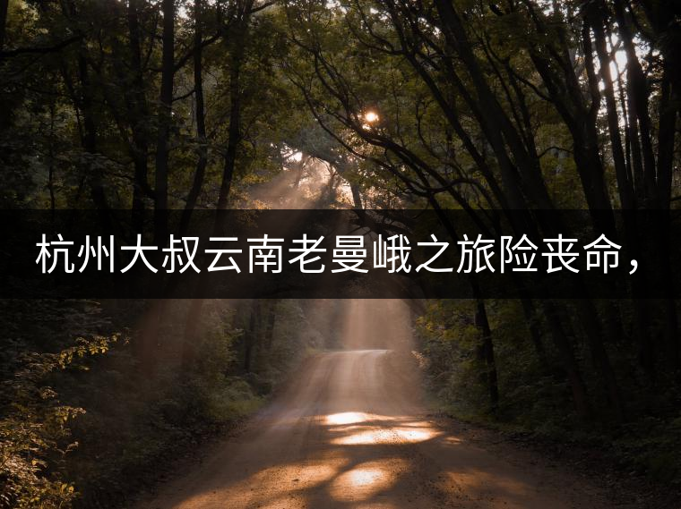 杭州大叔云南老曼峨之旅險(xiǎn)喪命，買下茶園種茶，成普...杭州大叔云南老曼峨之旅險(xiǎn)喪命，買下茶園種茶，成普洱圈網(wǎng)紅