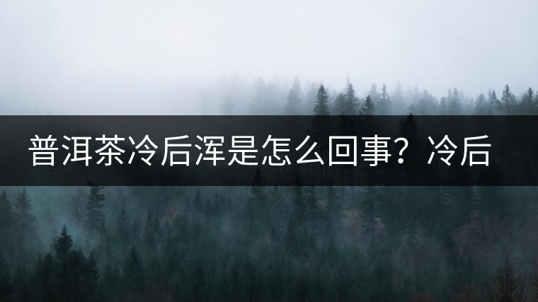 普洱茶冷后渾是怎么回事？冷后渾的普洱茶品質(zhì)好不好？