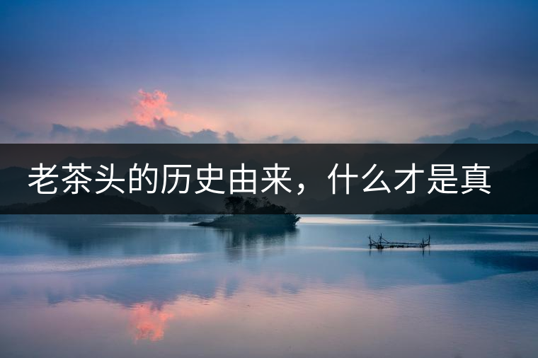 老茶頭的歷史由來，什么才是真正老茶頭