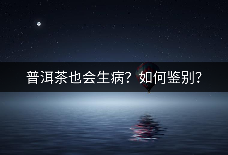 普洱茶也會生病？如何鑒別？