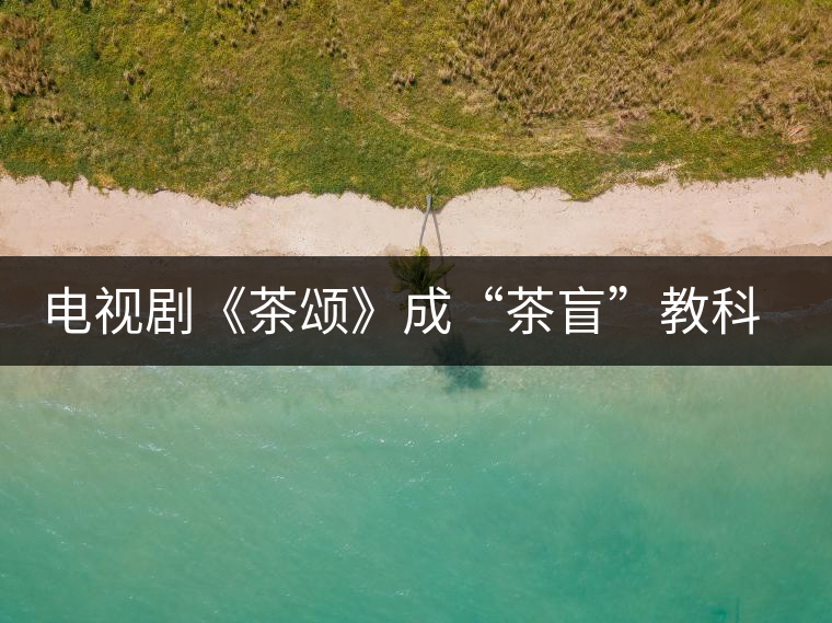 電視劇《茶頌》成“茶盲”教科書 電視劇《茶頌》成“茶盲”教科書