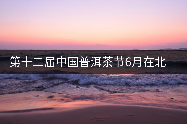 第十二屆中國(guó)普洱茶節(jié)6月在北京舉行 第十二屆中國(guó)普洱茶節(jié)6月在北京舉行