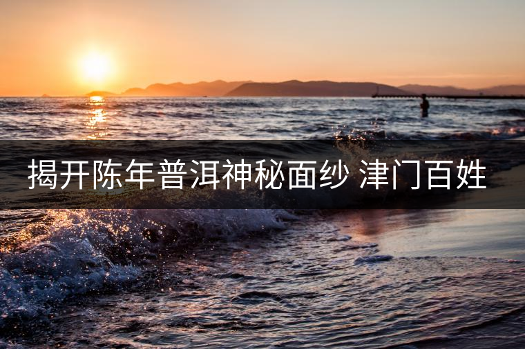 揭開(kāi)陳年普洱神秘面紗 津門(mén)百姓迎來(lái)專業(yè)品鑒平臺(tái) 揭開(kāi)陳年普洱神秘面紗 津門(mén)百姓迎來(lái)專業(yè)品鑒平臺(tái)