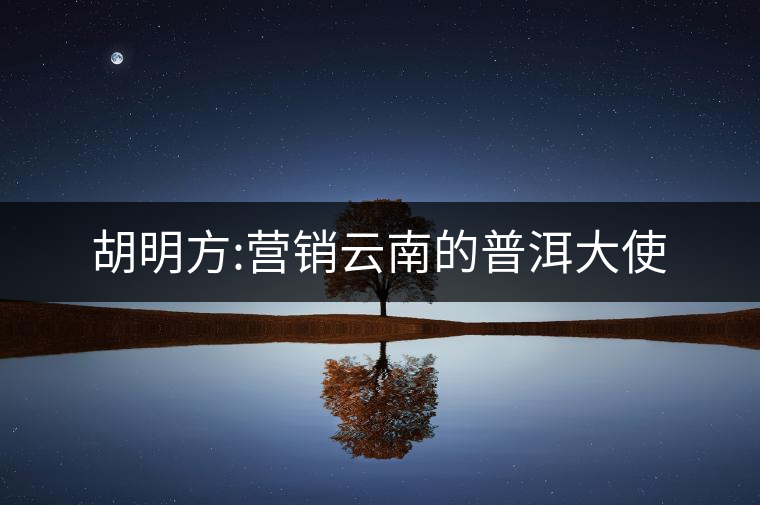 胡明方:營(yíng)銷云南的普洱大使 胡明方:營(yíng)銷云南的普洱大使