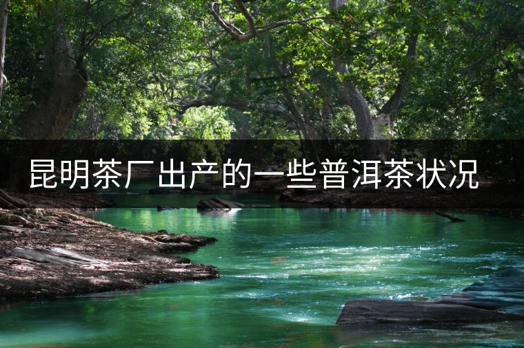 昆明茶廠出產(chǎn)的一些普洱茶狀況是怎樣？