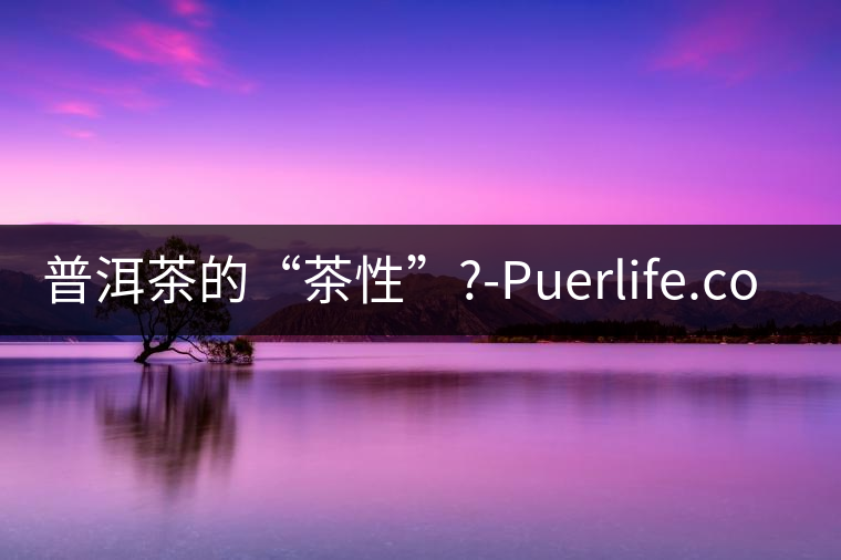 普洱茶的“茶性”?-Puerlife.com