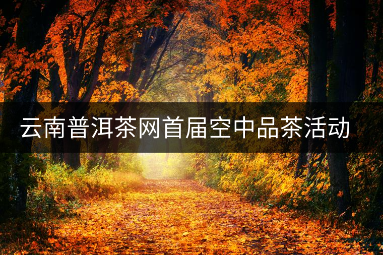 云南普洱茶網(wǎng)首屆空中品茶活動(dòng)交流情況匯報(bào) 云南普洱茶網(wǎng)首屆空中品茶活動(dòng)交流情況匯報(bào)