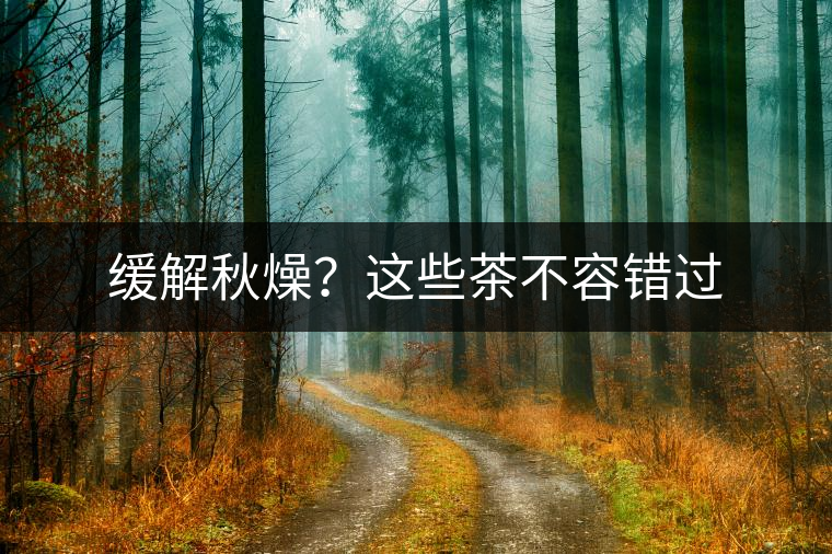 緩解秋燥？這些茶不容錯(cuò)過
