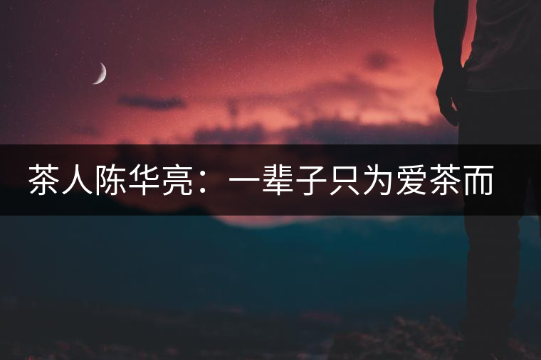 茶人陳華亮：一輩子只為愛(ài)茶而生