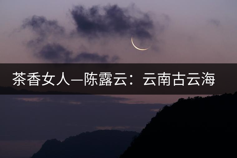 茶香女人—陳露云：云南古云海茶行總經(jīng)理