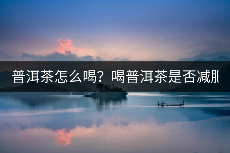 普洱茶怎么喝？喝普洱茶是否減肥？