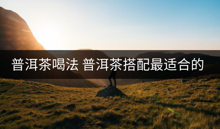 普洱茶喝法 普洱茶搭配最適合的茶點