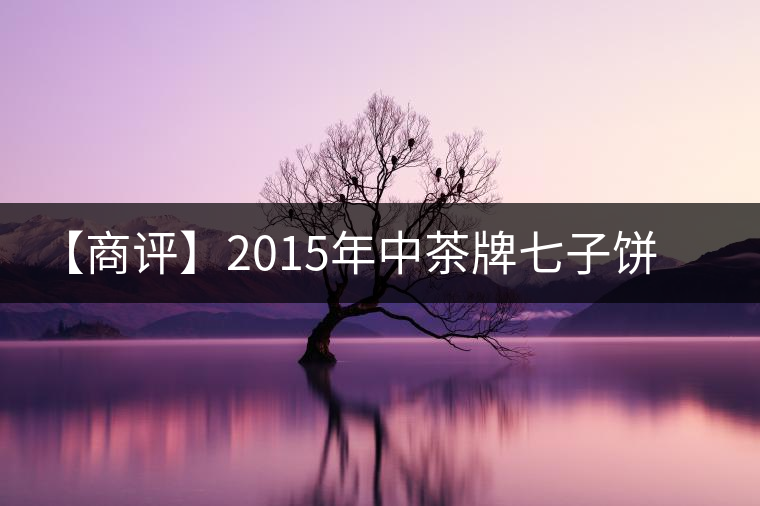 【商評(píng)】2015年中茶牌七子餅普洱茶方圓（生茶）