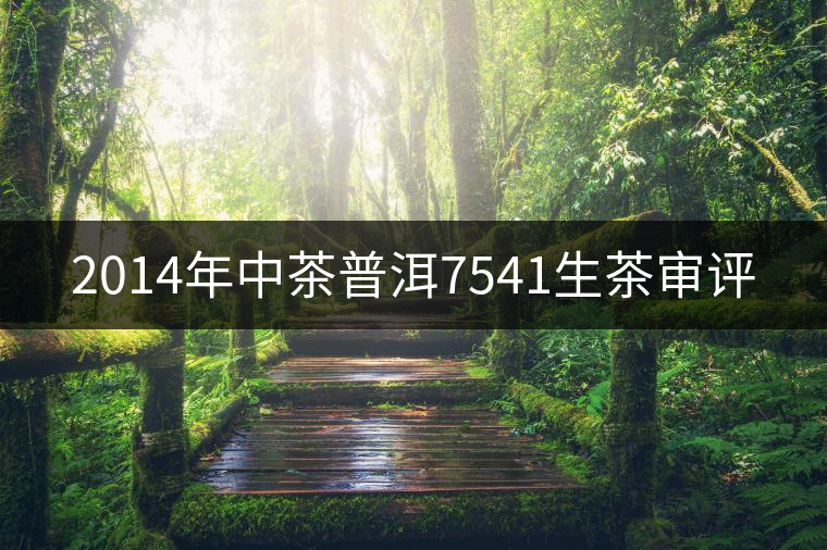 2014年中茶普洱7541生茶審評(píng) 2014年中茶普洱7541生茶審評(píng)