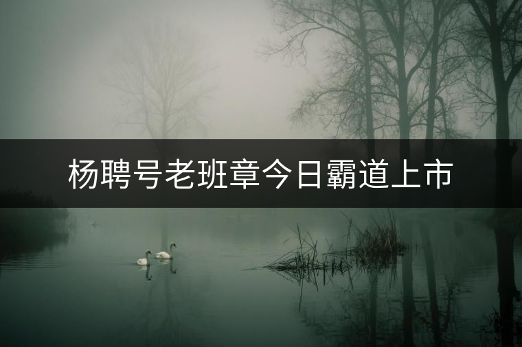 楊聘號(hào)老班章今日霸道上市 楊聘號(hào)老班章今日霸道上市