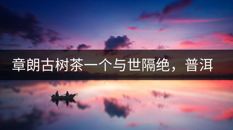 章朗古樹茶一個與世隔絕，普洱茶隔而不絕的地方