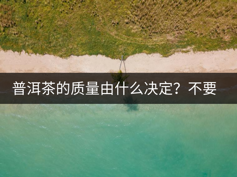 普洱茶的質(zhì)量由什么決定？不要輕信等級