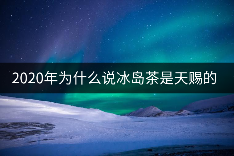 2020年為什么說冰島茶是天賜的好茶？