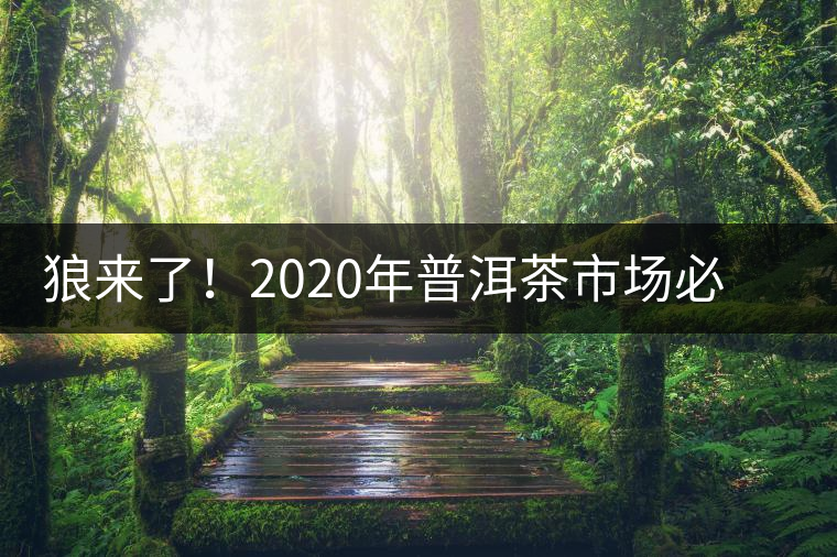 狼來了！2020年普洱茶市場必然變天，早做準備才是王道