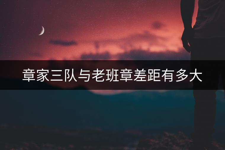 章家三隊(duì)與老班章差距有多大 章家三隊(duì)與老班章差距有多大