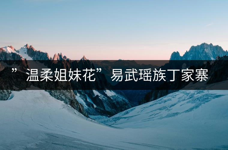 ”溫柔姐妹花”易武瑤族丁家寨、漢族丁家寨介紹