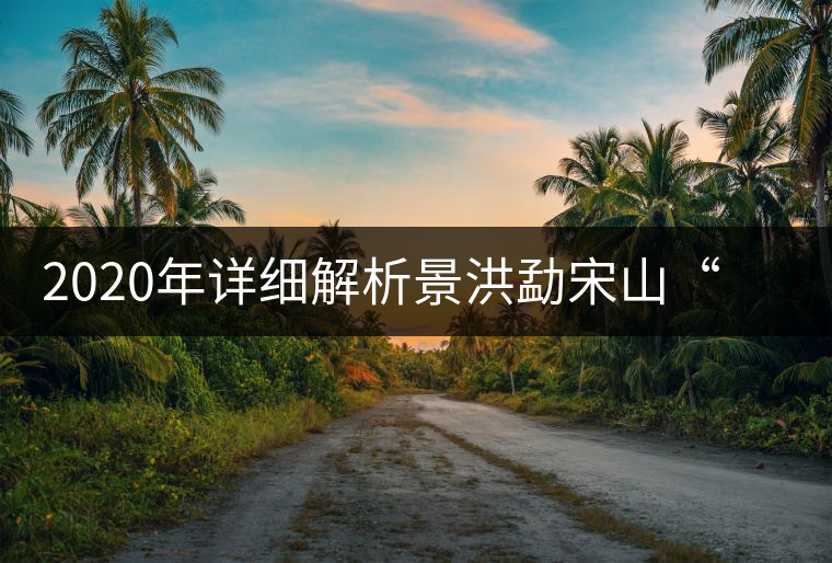 2020年詳細解析景洪勐宋山“大勐宋”與“小勐宋”古樹茶-易武中聘號
