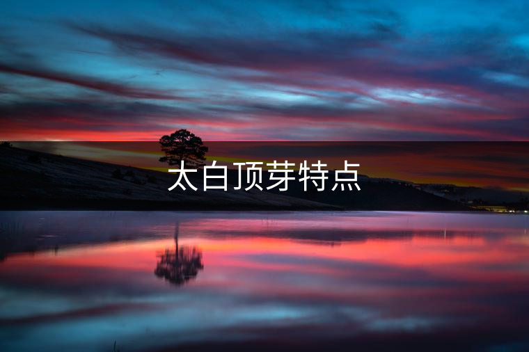 太白頂芽特點 太白頂芽特點