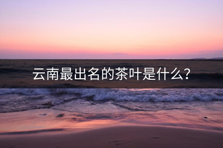 云南最出名的茶葉是什么？