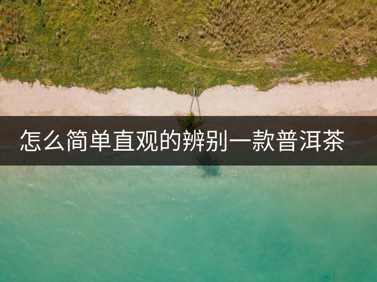 怎么簡單直觀的辨別一款普洱茶的優(yōu)劣？