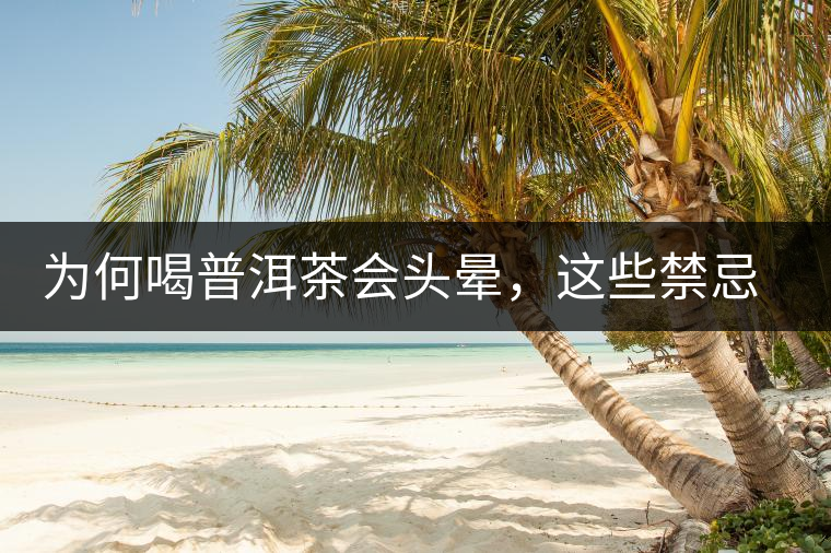 為何喝普洱茶會(huì)頭暈，這些禁忌你了解多少？