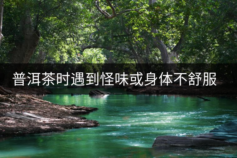 普洱茶時遇到怪味或身體不舒服時，怎么破？