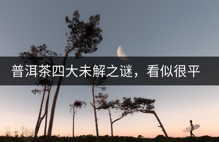 普洱茶四大未解之謎，看似很平常，實際很費解！