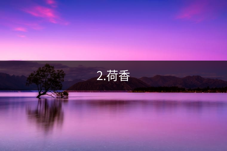 2.荷香 2.荷香