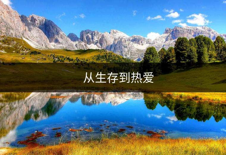 ??? 從生存到熱愛(ài)