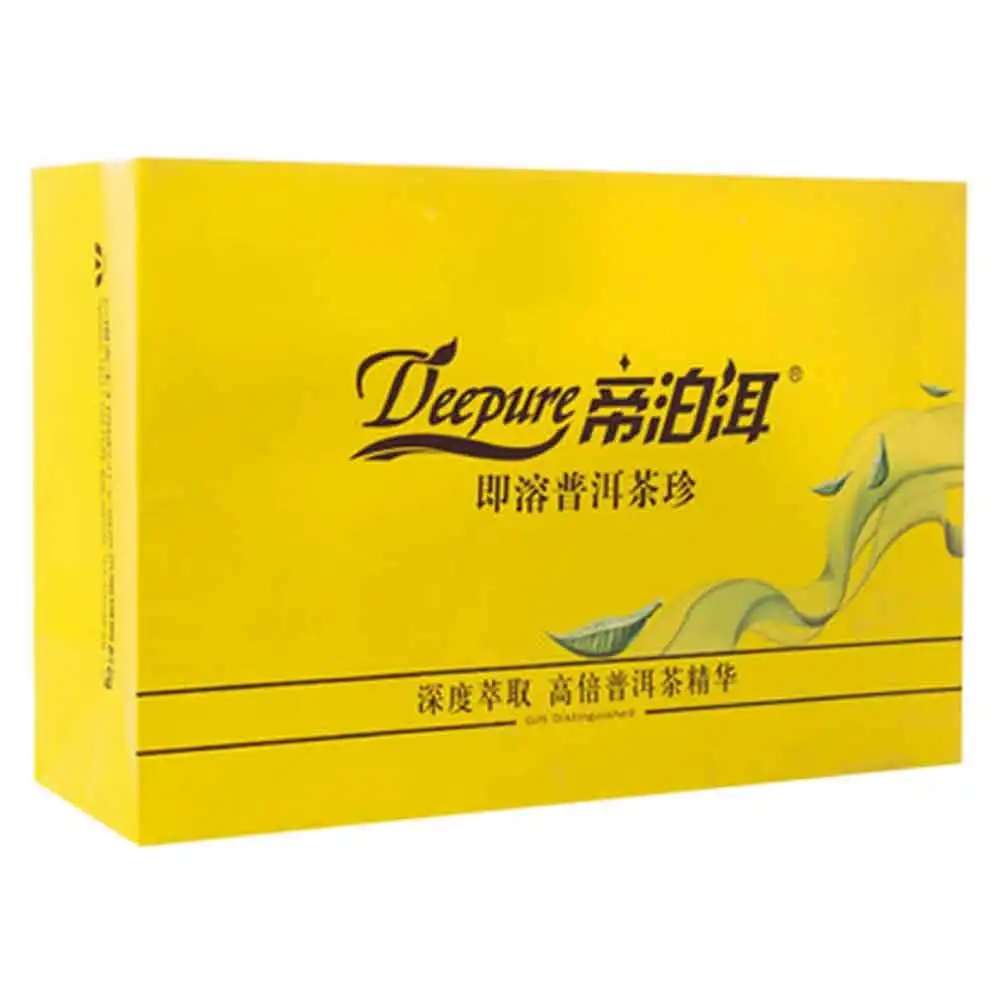 帝泊洱即溶普洱茶珍長期飲用可降三高，別說我沒有告訴你~