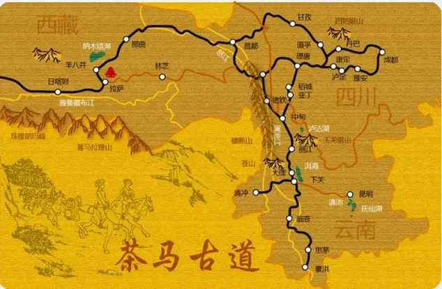 茶馬古道，一段消失的歷史